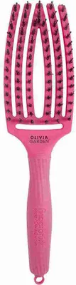 Immagine prodotto di Olivia Garden Fingerbrush Care Iconic Medium Hot Pink Spazzola districante per lo styling dei capelli