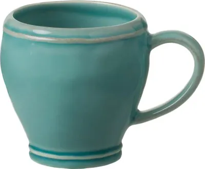 Produktbild von Tasse mit Henkel, Becher, Fontana Türkis, 13,8 x 9,9 cm, 40,3 cl, Casafina (by Costa Nova)
