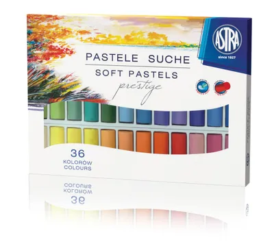 Produktbild von ASTRA Trockenpastellkreide PRESTIGE 36 St., 323117003
