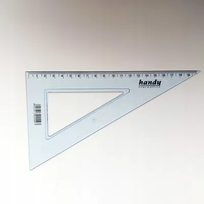 Produktbild von Pratel Schul-Geodreieck Transparent mit 20cm Teilung