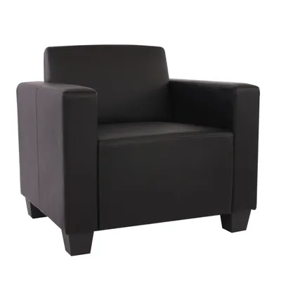 Produktbild von Modular Sessel Loungesessel Lyon, Kunstleder  schwarz