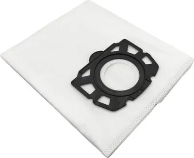 Image de 15 sacs à poussière compatibles avec Kärcher WD4, WD5, WD6, MV4, MV5, MV6 - Remplacement de Kärcher 2.863-006.0 - Sacs filtres résistants à la déchirure de qualité industrielle 3 couches de non-tissé pour une absorption optimale de la poussière