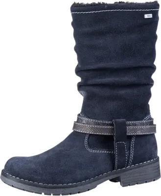 Produktbild von LURCHI Lia Mädchen Winter Leder Stiefel atlantic, mittlere Weite, Tex Austattung
