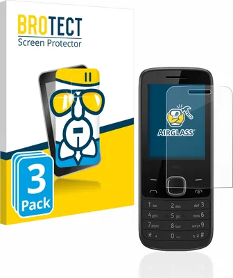 Produktbild von 3x BROTECT Schutzglas für Nokia 225 4G Schutzfolie Panzer Folie Glas Display Schutz klar
