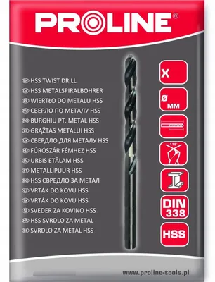 Zdjęcie produktu dla Proline Tools 76815, 43 mm, 1.5 mm, 5 szt.