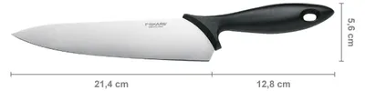 Productafbeelding van Fiskars Essential Keukenmes, 21 cm, 1065565