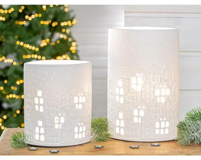 Produktbild von Gilde Zement Windlicht Home Sweet Home 32031