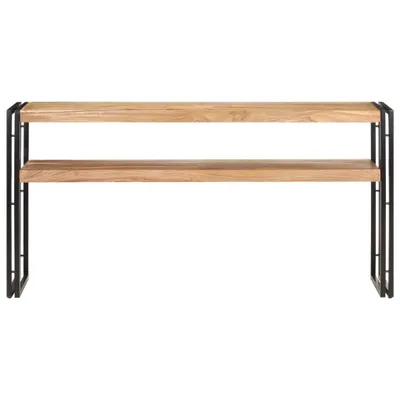 Immagine prodotto di Tavolo Consolle 150x30x75 cm in Legno Massello di Acacia