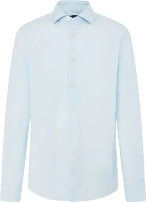 Immagine prodotto di Hackett camicia da uomo in popeline stretch OT regular blu S