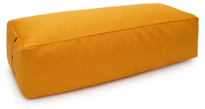 Produktbild von yogabox Yoga und Pilates Rechteckbolster D - regional hergestellt - maisgelb 60 x 20 x 14 cm Buchweizenschalen