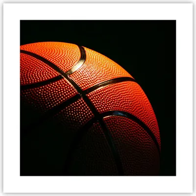 Produktbild von Poster - Poster ohne Rahmen - Basketball Spiel Sport - 40x40 cm - Wand Bild - Wanddeko - Wandbilder - Kunstposter - Wandposter - Bilder - Kunstdruck - Wanddekoration - Wandbild - P2XAC40x40-2225