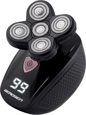 Obrázek produktu pro Berdsen BD-265 Holicí strojek a zastřihovač IPX7, 5 v 1, černý