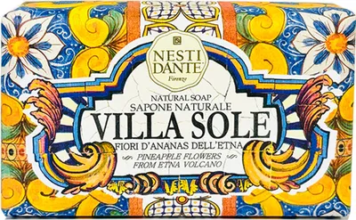 Produktbild von Nesti Dante Villa Sole mýdlo Naturseife Ananas Blumen des Ätna 250 g