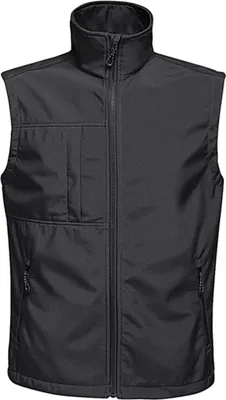 Immagine prodotto di Regatta TRA848 | Uomo Octagon II Printable Softshell Bodywarmer - Colore: Nero/Nero - Taglia: XXL