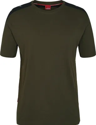 Produktbild von F. Engel Galaxy T-Shirt, Forest Green/Schwarz, Gr. 6XL