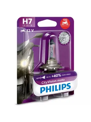 Immagine prodotto di Lampadina PHILIPS 12V 55W h7 city vision