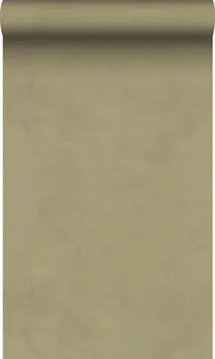 Produktbild von Origin Wallcoverings Tapete Lehmputz Grün 50 x 900 cm