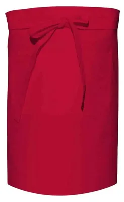Productafbeelding van Link Keukenaccessoires - Schort met voorzak, model LT4946 (one size) (rood)