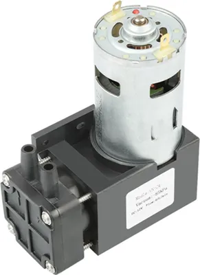 Image de Mini-pompe, pompe à vide DC12V 42W Petite pour instrument d'échantillonnage d'analyse de gaz, pression