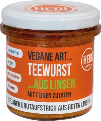 Produktbild von Vegane Art - Teewurst aus Linsen 140g