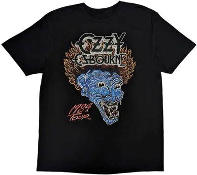 Image de Ozzy Osbourne - "Bark At The Moon Tour '84" T-shirt homme/femme unie RO9394 (L) (Noir)