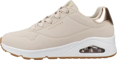 Produktbild von Skechers Uno - Golden Air Sneakers Laag - Beige - Maat 36