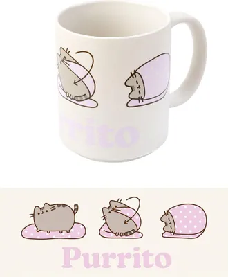 Image de Pusheen - Tasse en céramique 350 ml Purrito