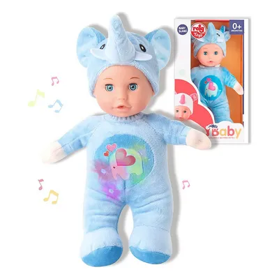 Obrázok produktu pre Bábika Reig sloník mäkká hračka modrá 30 cm (30 cm)
