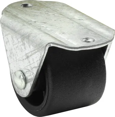 Produktbild von Kistenrolle, 30mm/45kg | Möbelroller | Rollen für Möbel, Bürostuhl, Beistellbett, Schreibtischstuhl, Hocker | Stuhl-Rollen | Doppelrollen | Schwarz