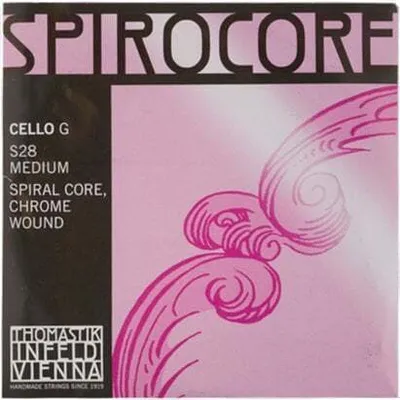 Produktbild von Thomastik Spirocore S28 G Cello 4/4 Medium Saiten für Streichinstrumente