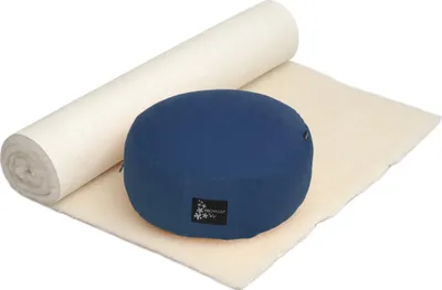 Produktbild von Yoga-Set Comfort Edition - Meditation natur 100 x 200 cm