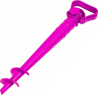 Immagine prodotto di Base per ombrello in plastica da avvitare, rosa