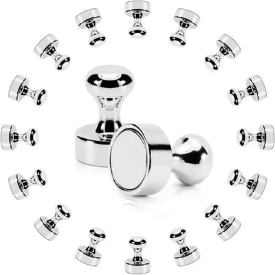 Produktbild von Magnetset 16 Stück, 12 x 16 mm, Neodym, Sammelmagneten, Küchenmagneten