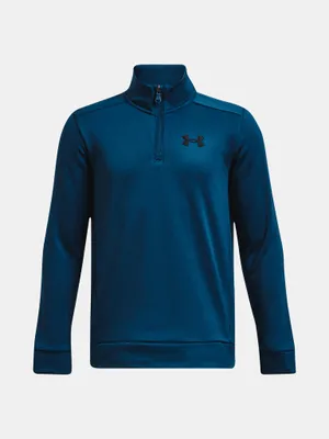 Produktbild von Under Armour Sweatshirt Ua Armor Fleece 1/4 Zip-Blau 1373559-426__YXL