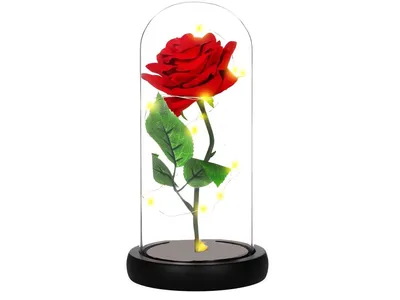 Imagen del producto de Verk 26104: Rosa LED en jarra de cristal
