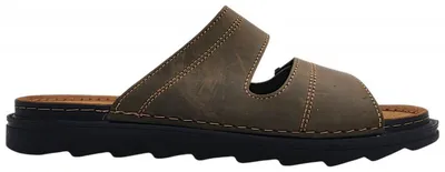 Imagen del producto de Zapatos de trabajo "Lumberjack" para hombre, tipo sandalia, color marrón, para uso casual