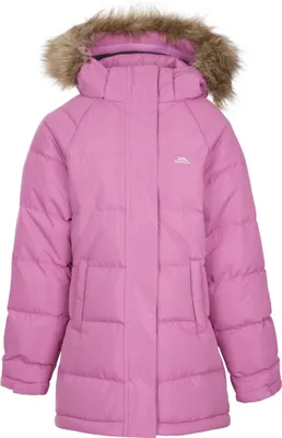 Image de Trespass - Veste matelassée "Unique" pour filles TP5068 (128) (Rose)
