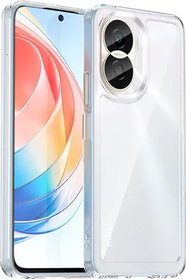 Immagine prodotto di Custodia per Honor X40i trasparente, custodia protettiva in silicone TPU antiurto Trasparente