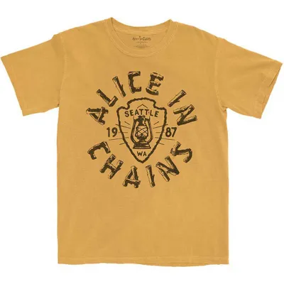 Obrázek produktu pro Alice In Chains Lantern Yellow XL Tričko