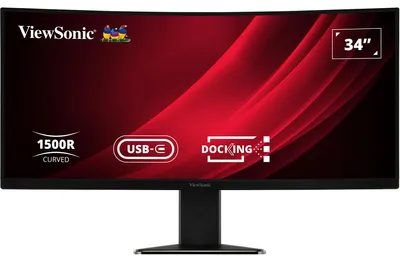 Produktbild von ViewSonic VG3419C, LED-Monitor, (UWQHD, VA, Curved, USB-C, USB-Hub)