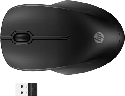 Immagine prodotto di HP Maus 255 Maus Kabellos BT/USB-A 3 Tasten Schwarz