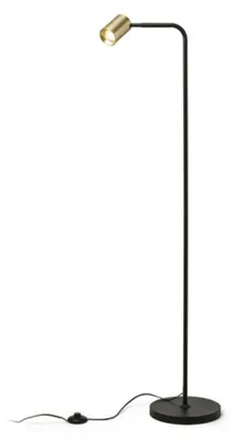 Immagine prodotto di RED - DESIGN RENDL RENDL FLYNN I Lampada da terra nero/ottone spazzolato 230 V GU10 9 W R14264