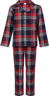 Obrázek produktu pro SF Minni - dětské pyžamo s dlouhými kalhotami PC4660 (158) (červená/navy blue)