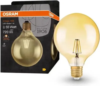 Produktbild von LEDVANCE Vintage 1906, 7 W, 51 W, E27, A+, 650 lm, 15000 h