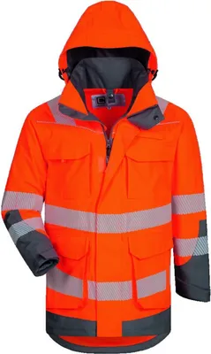 Produktbild von Elysee Warnschutz Parka Herwin 22431 Gr. M orange/grau