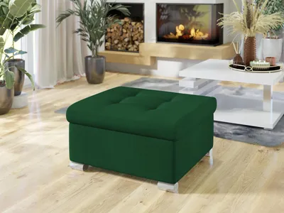 Obrázek produktu pro Taburetka do obýváku NELLI 1 - zelená 3