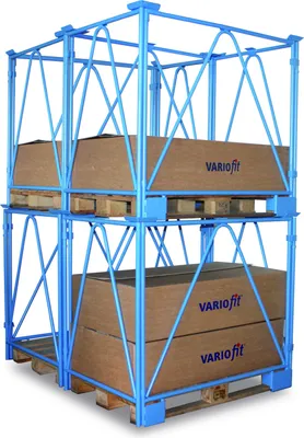 Produktbild von Variofit Palettenaufsatz Typ 75, Abmaße:1200x1000 mm, Nutzhöhe:800 mm