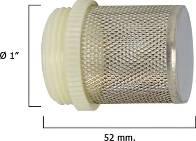 Obrázek produktu pro Nerezový filtr pro 1" zpětný ventil