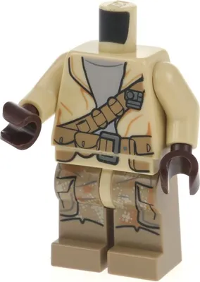 Produktbild von 1xLego Torso Beine Minifigur Star Wars Duros Fighter sw0689 970c69pb14 973pb2205