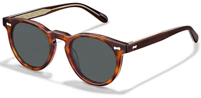 Produktbild von Runde Sonnenbrille mit Polaroid UV400 Schutz